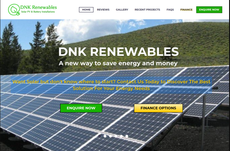 Recent Projects: DNK Renewables