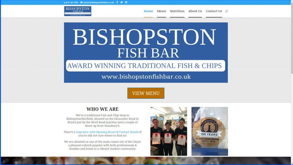 Recent Projects: Bishopston Fish Bar